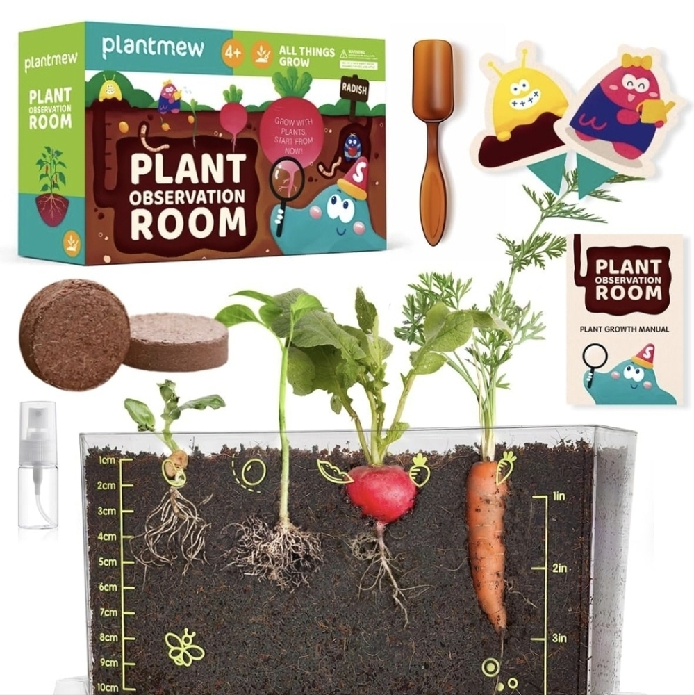 root viewer kit with 6 seed varieties
